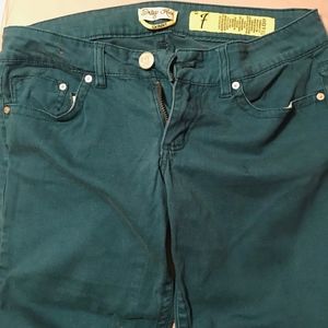 Teal Skinny Jeans